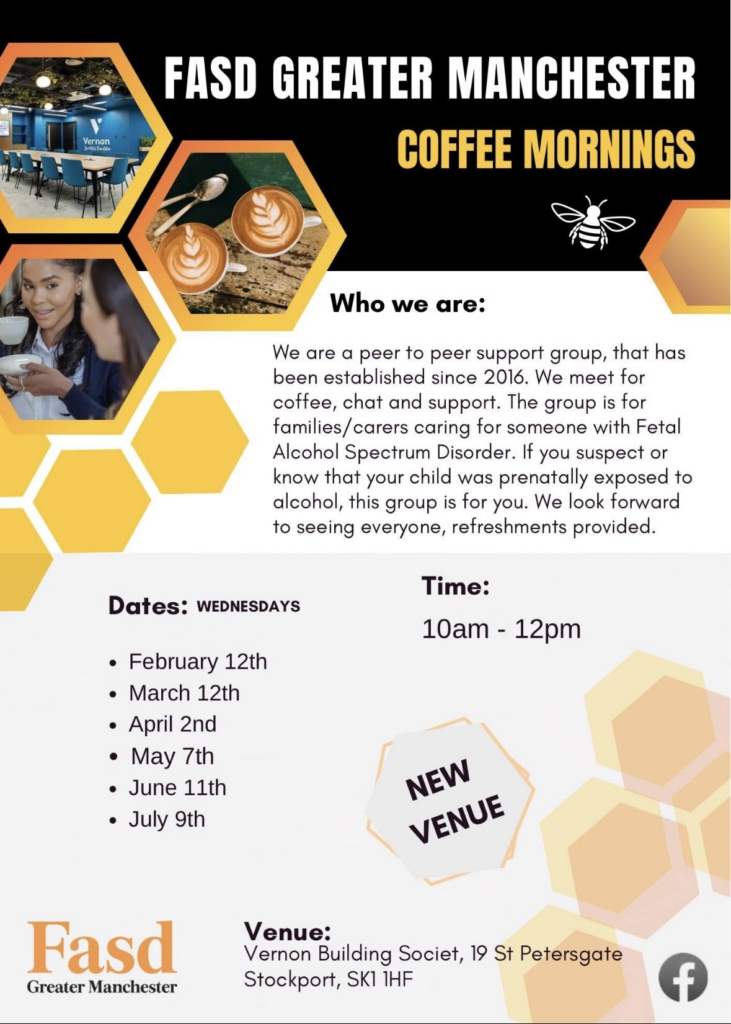 Coffee mornings at FASD Greater Manchester